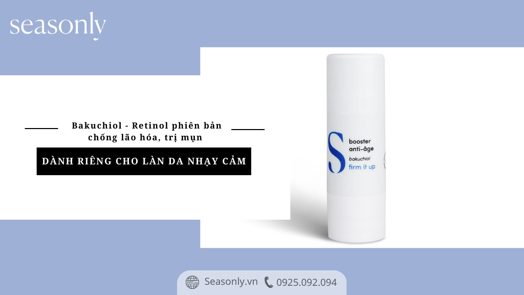 Bakuchiol - Retinol phiên bản chống lão hóa, trị mụn dành riêng cho làn da nhạy cảm